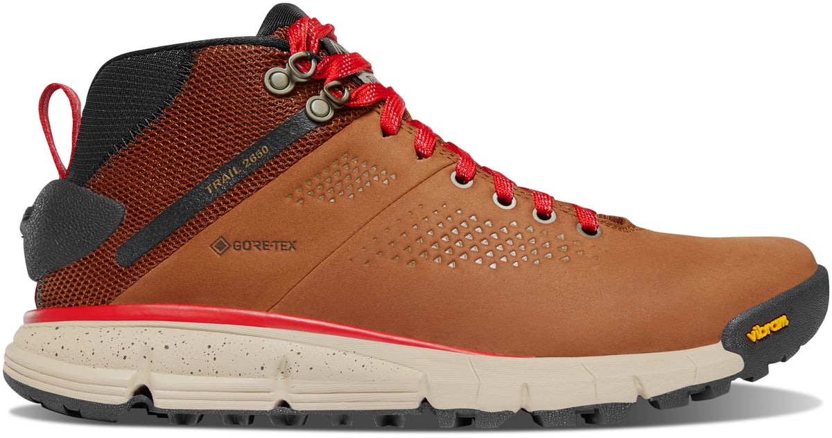 Women's Trail 2650 Mid 4" Brown/Red GTX