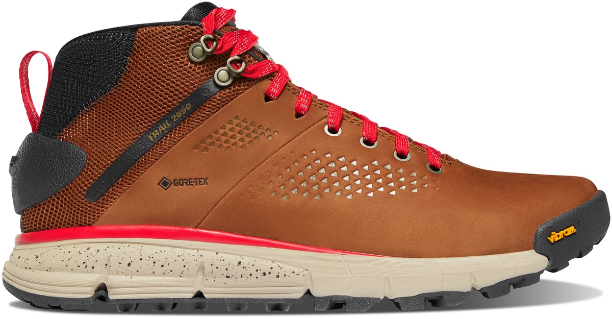 Trail 2650 Mid 4" Brown/Red GTX - M