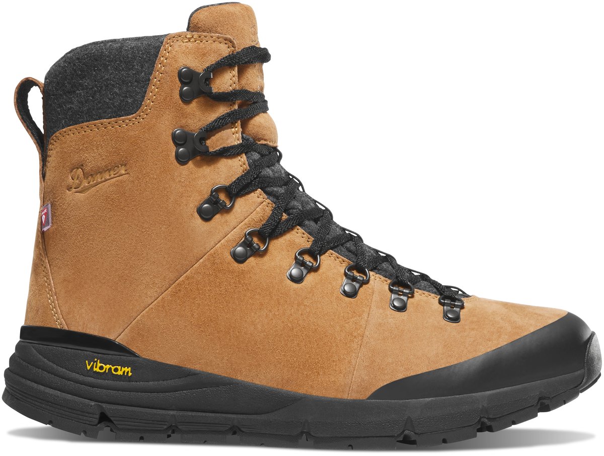 Arctic 600 Side-Zip 7" Bone Brown/Jet Black 200G