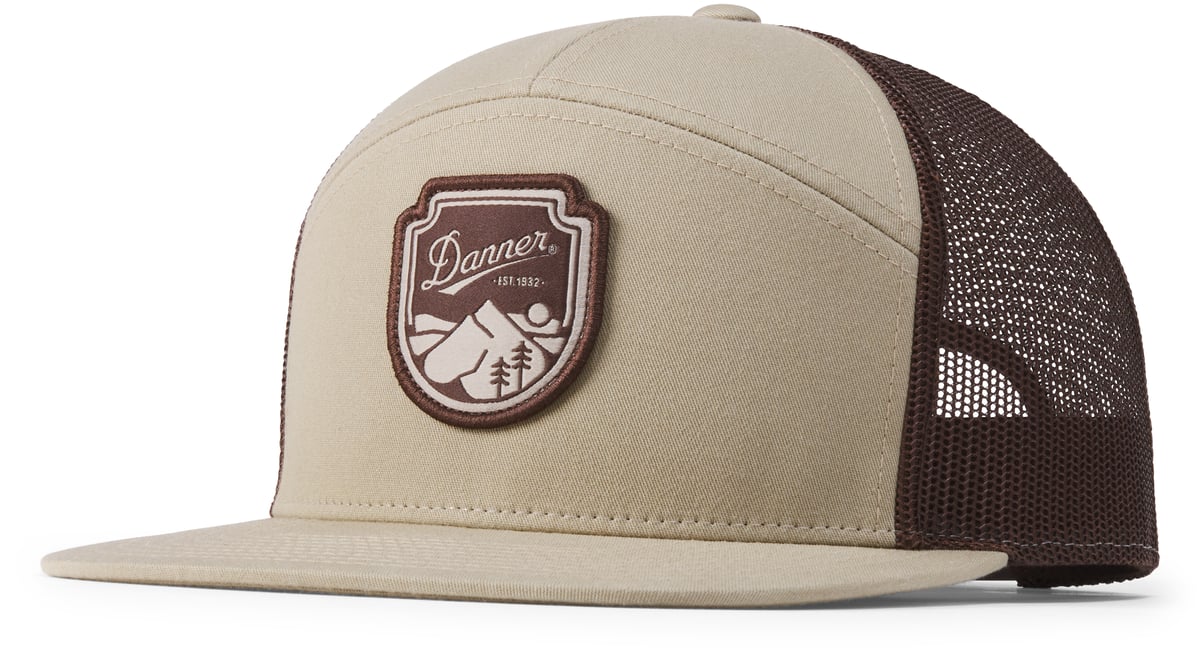 Danner 7 Panel Nature Trip Trucker Pale Khaki/Brown