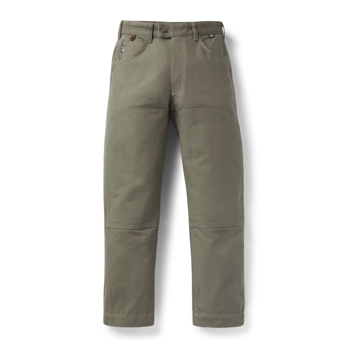 Women's Hawthorne Double Knee Pants Duck Canvas Olive